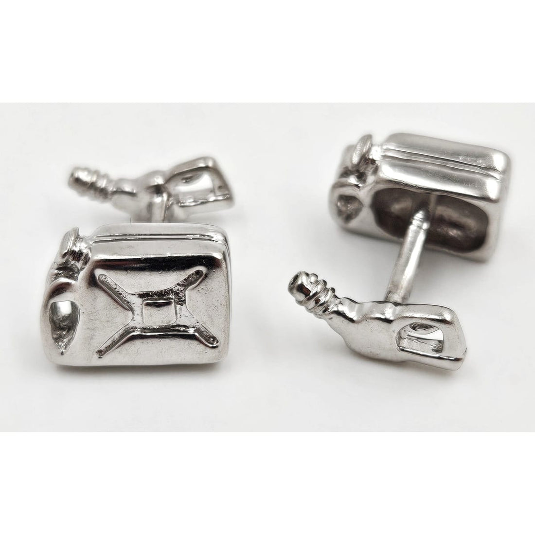 Erika Hult de Corral "Ric" Jewelry OOAK Erika Hult de Corral "Ric" Taxco Sterling Pop Art Cufflinks Circa 1980&