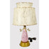 Falkenstein Atomic Lamp Lighting MCM Falkenstein Pink & Gold Retro Atomic Table Lamp w Original Shade