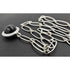 Frede Bonnichsen Jewelry Frede Bonnichsen Denmark Sterling + Glass Modernist Necklace C. 1980/90s