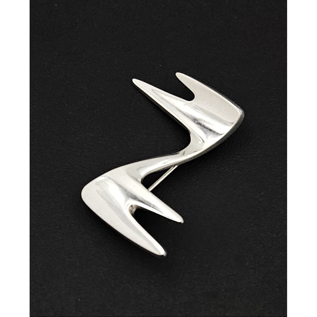 Georg Jensen Jewelry Danish Georg Jensen Dahlquist Sterling Brooch 