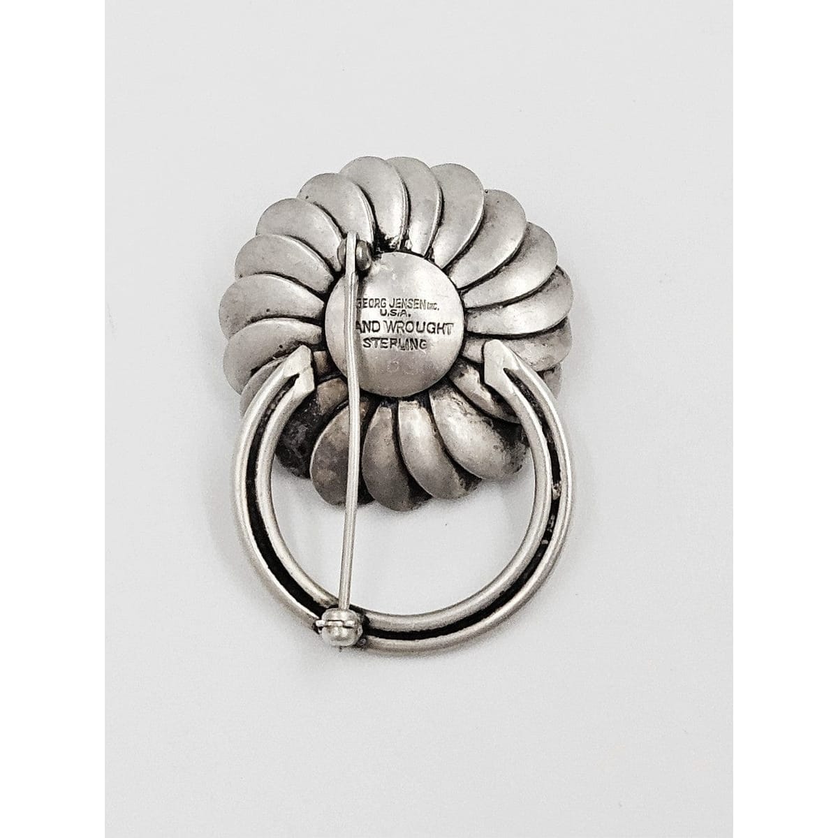 Georg Jensen Jewelry Georg Jensen USA Denmark Sterling Art Deco Brooch Circa 1940&
