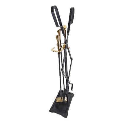 George Nelson Howard Miller Fireplace Tools MCM  Fireplace Tools