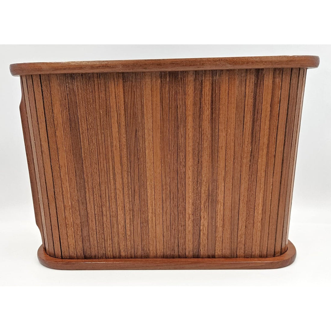 Goodwood Cabinet Mid Century Modern Goodwood Teakwood Tambour Door Shelf Cabinet
