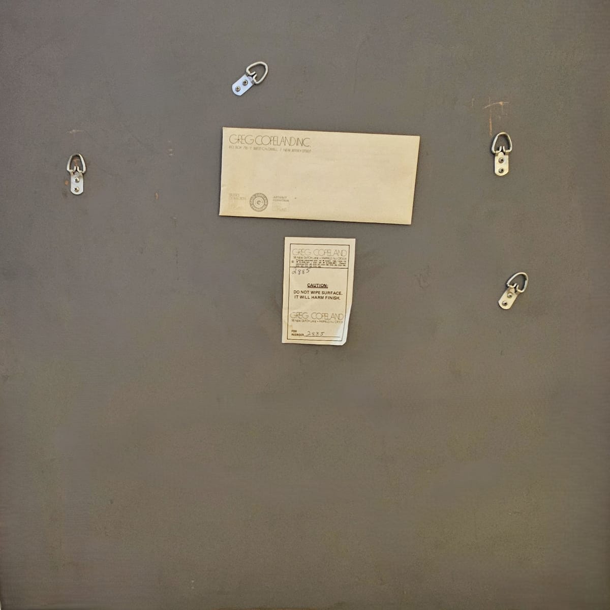 Greg Copeland Artwork Superb Greg Copeland Mixed Media on Wood Lucite Box Frame Wall Art 1983
