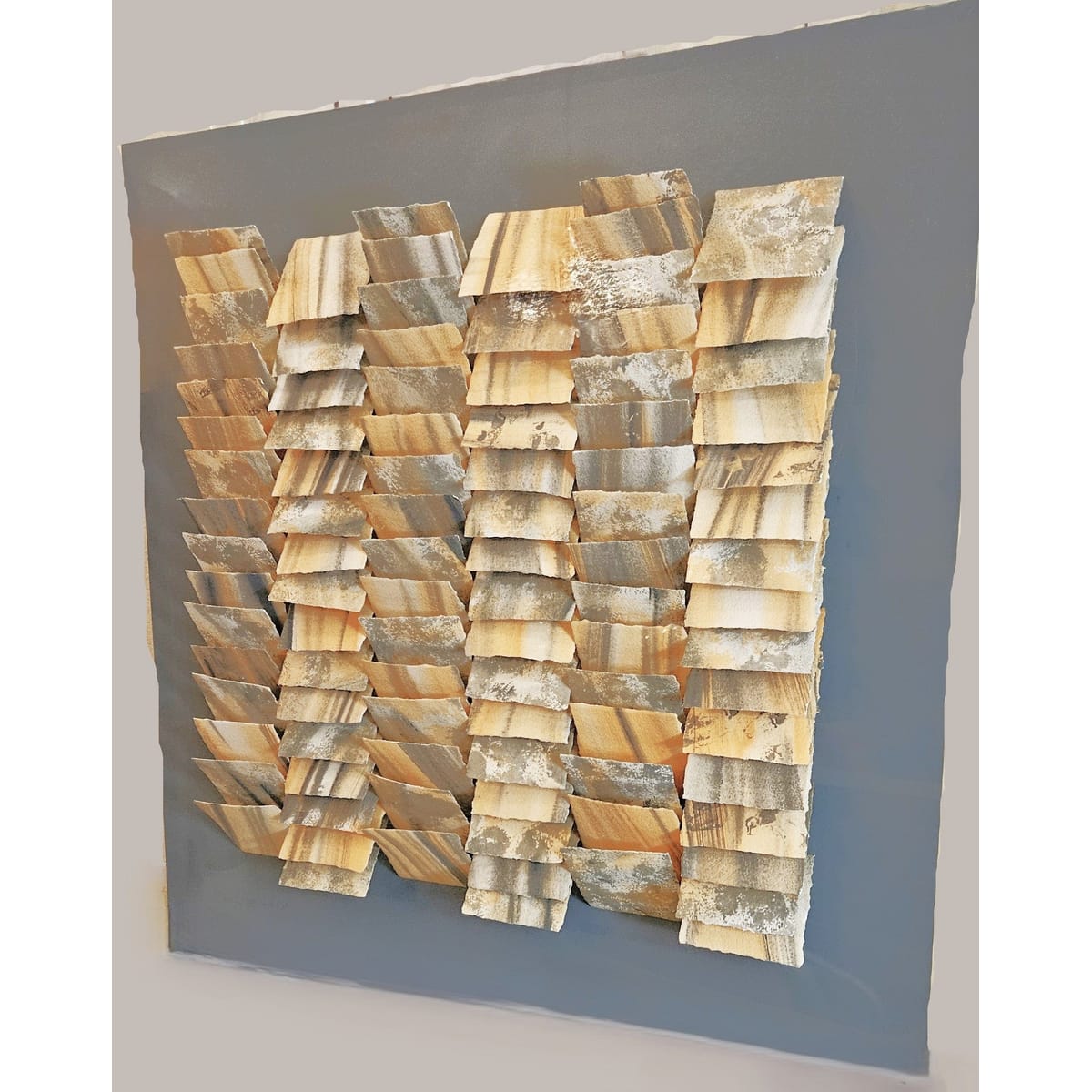 Greg Copeland Artwork Superb Greg Copeland Mixed Media on Wood Lucite Box Frame Wall Art 1983