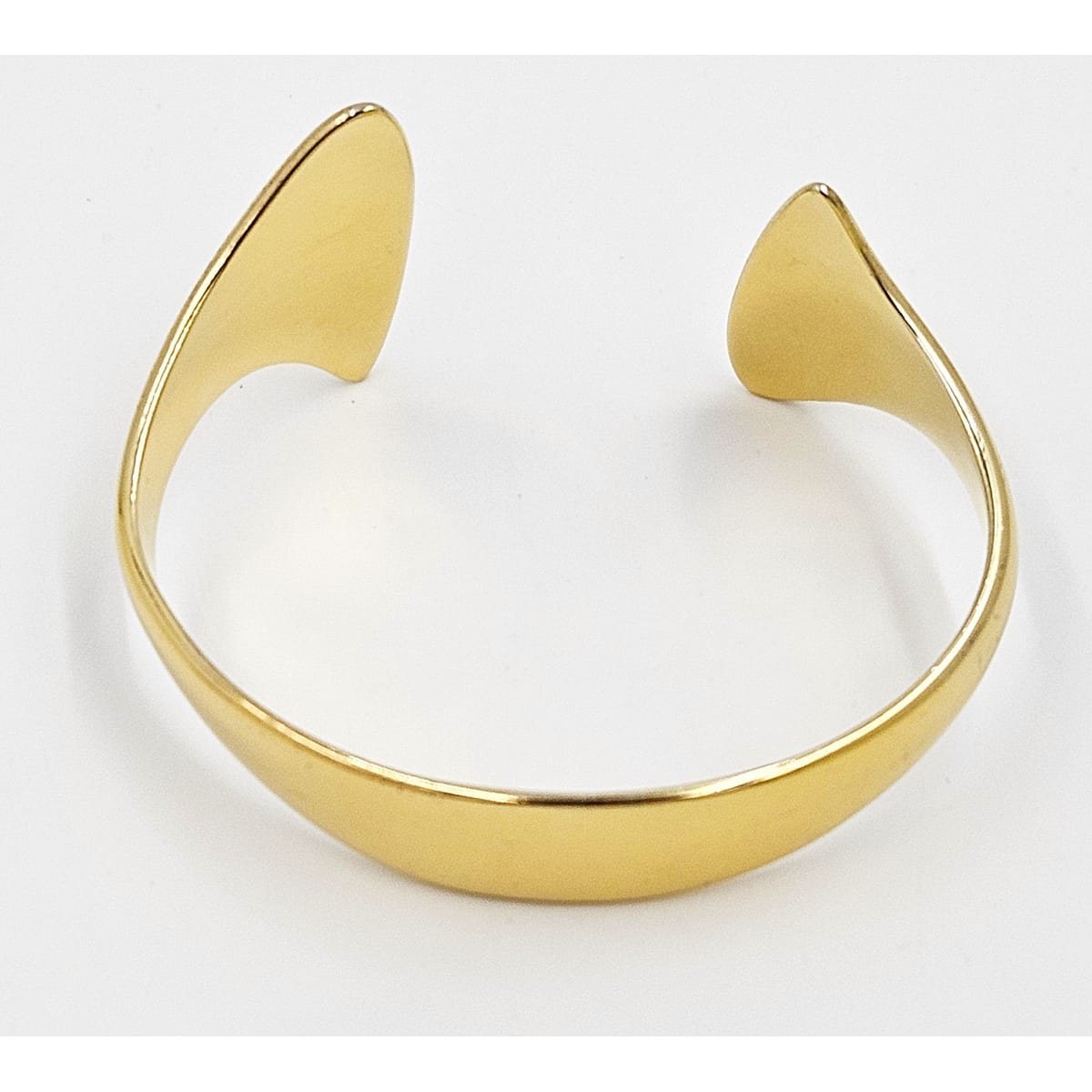 Hans Hansen Jewelry Rare Hans Hansen Denmark Gilt Sterling Black Enamel Modernist Bracelet 1960s