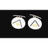 Hans Hansen Jewelry Superb Hans Hansen Denmark Sterling Enamel Modernist Cufflinks 