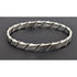 Hans Hansen Jewelry Superb Hans Hansen Denmark Sterling Modernist Faux Bamboo Bangle Bracelet