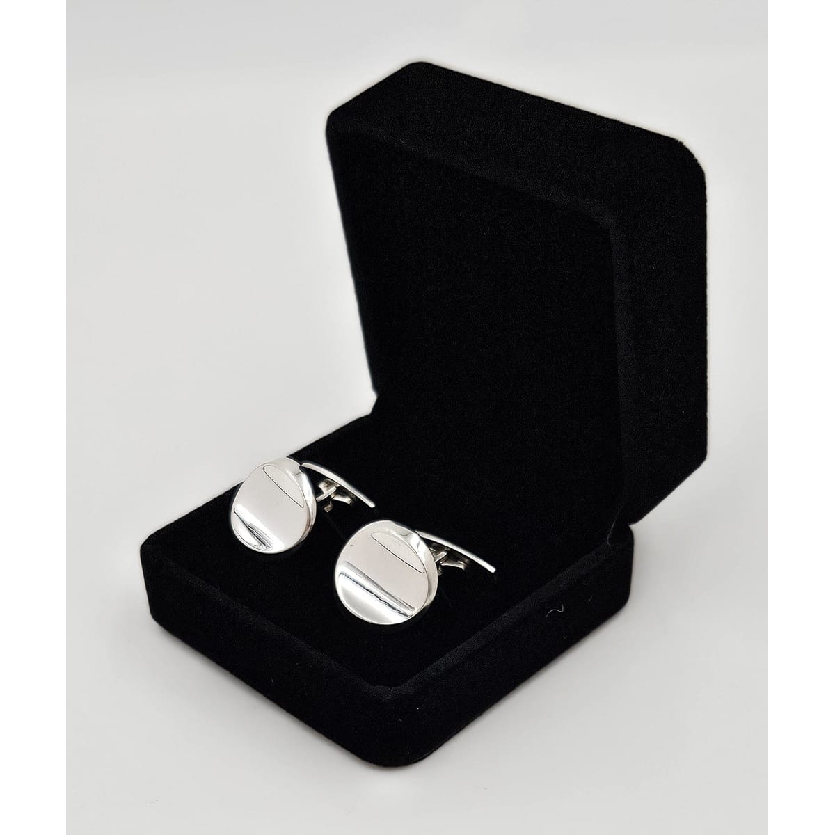 Hans Hansen Jewelry Superb Hans Hansen Denmark Sterling Silver Modernist Cufflinks 