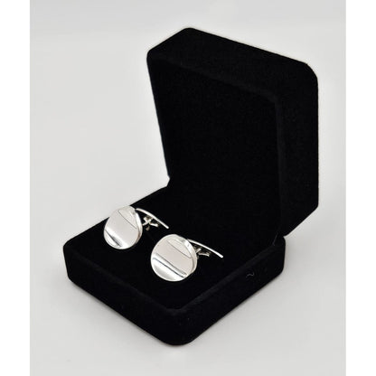 Hans Hansen Jewelry Superb Hans Hansen Denmark Sterling Silver Modernist Cufflinks 