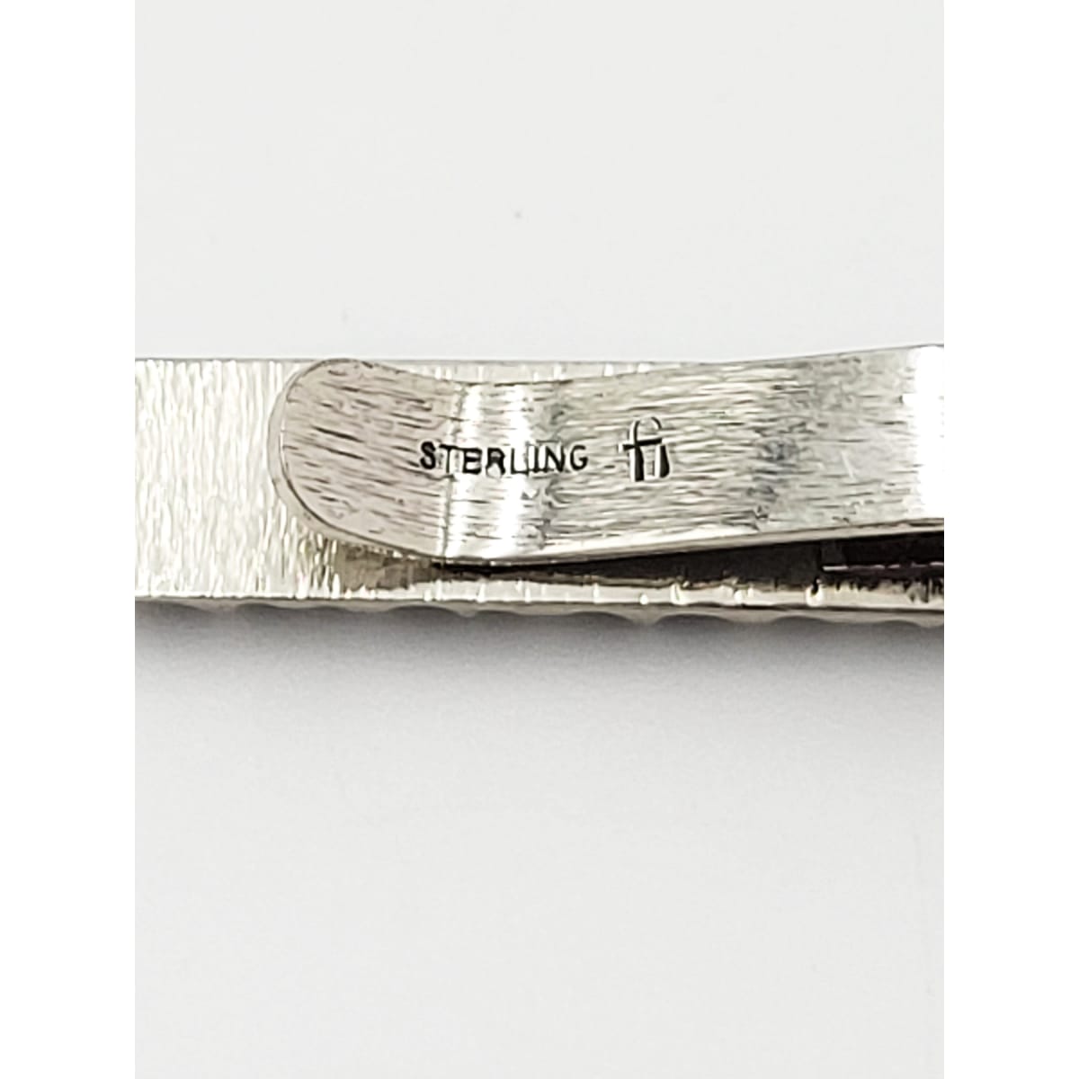 Harold Fithian Jewelry Superb Harold Fithian Sterling Abstract Brutalist Money/Tie Clip 1950/1960s RARE