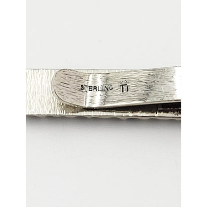 Harold Fithian Jewelry Superb Harold Fithian Sterling Abstract Brutalist Money/Tie Clip 1950/1960s RARE