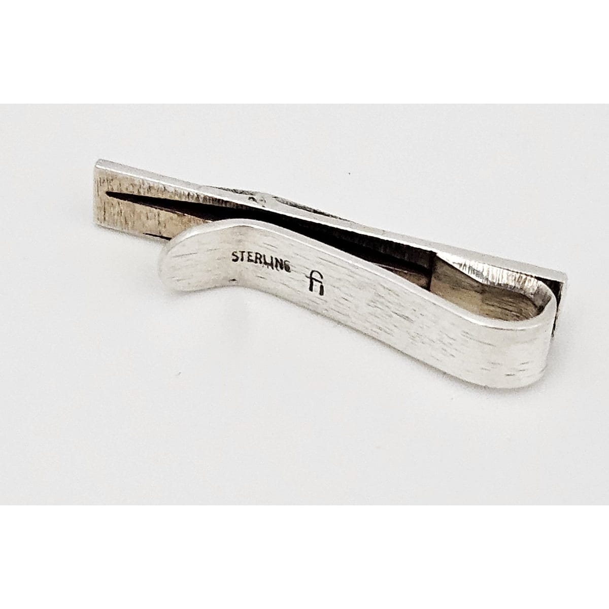 Harold Fithian Jewelry Superb Harold Fithian Sterling Abstract Modernist Money Tie Clip 1950/60s Rare