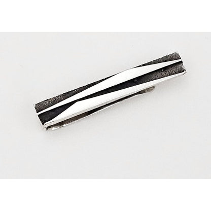 Harold Fithian Jewelry Superb Harold Fithian Sterling Abstract Modernist Money Tie Clip 1950/60s Rare