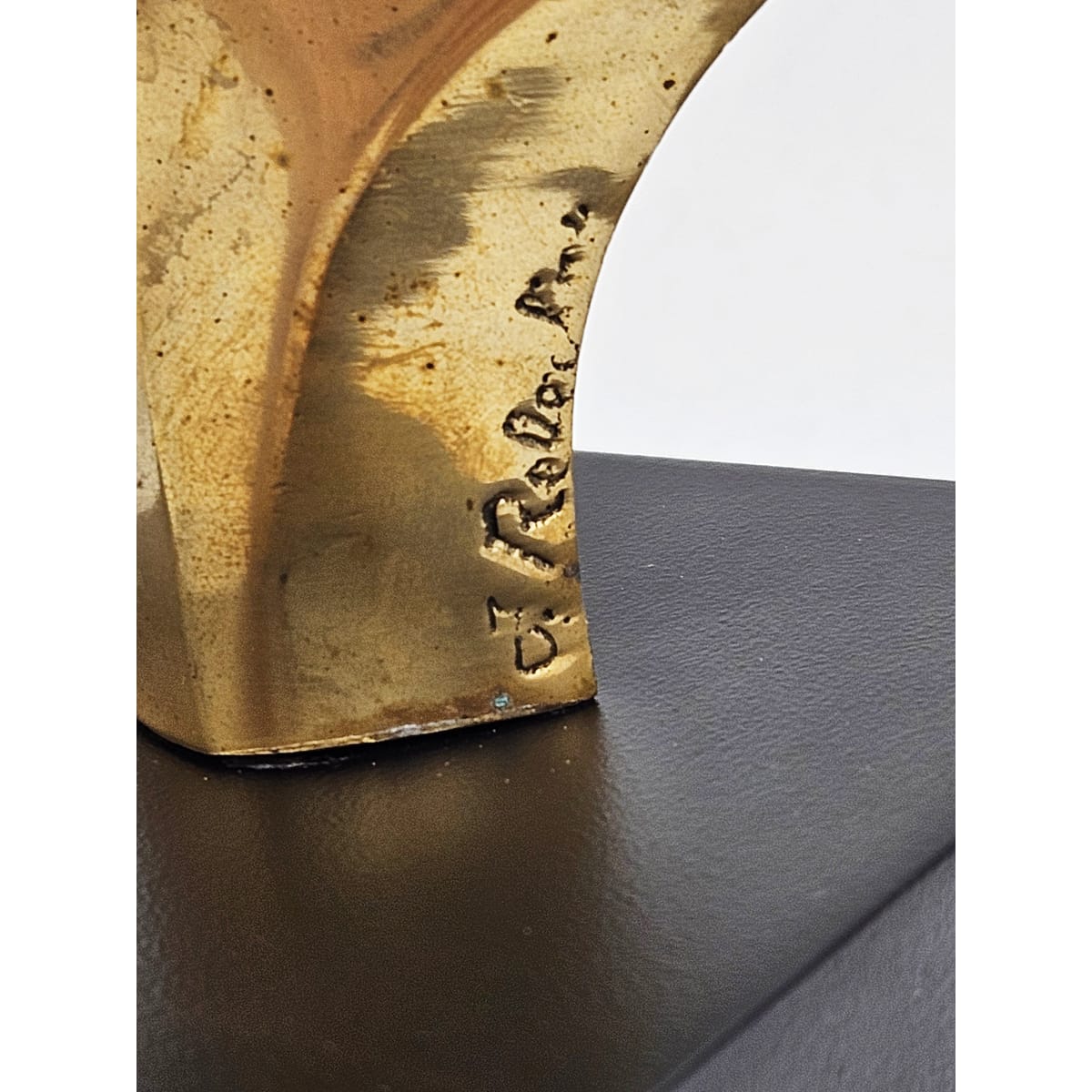 Hattakitkosol Somchal Sculpture Rare and Superb Hattakitkosol Somchal Bronze &amp; String Abstract Sculpture