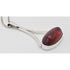 Henning Ulrichsen Jewelry Henning Ulrichsen Sterling & Amber Large Modernist Pendant Necklace 1960s