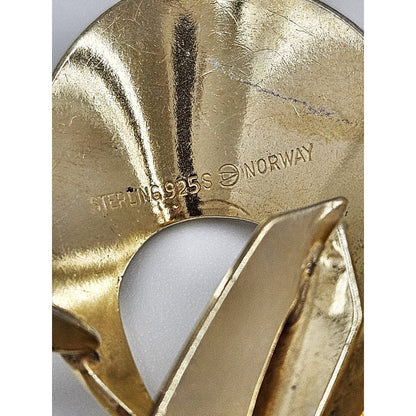 Hroar Prydz Jewelry Fabulous Hroar Prydz Norway Sterling Enamel Art Deco Modern Brooch 1920s