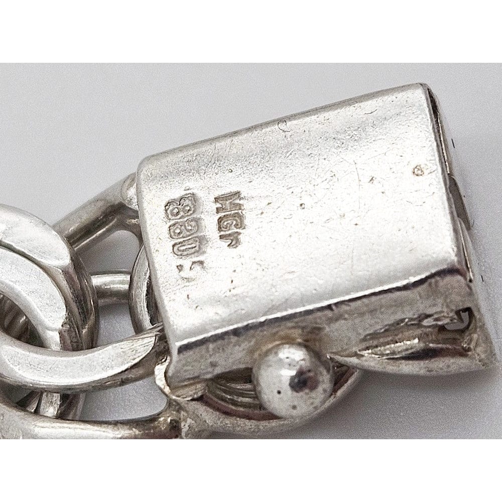 Hugo Grun Denmark Jewelry Fab Denmark Hugo Grun + Just A Sterling Scandinavian Charm Bracelet 1940s