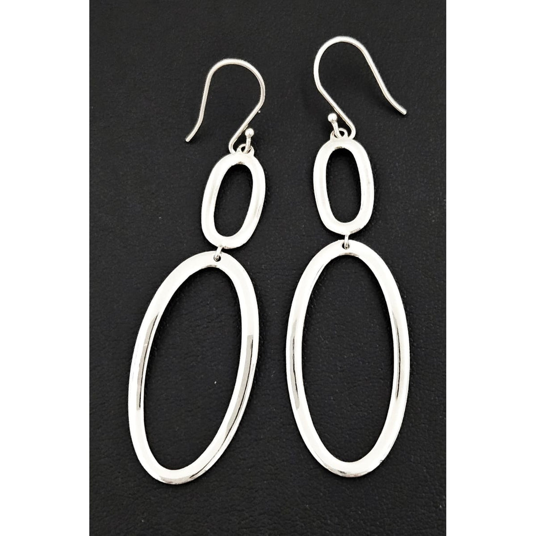 Ippolita Jewelry Designer Ippolita Italy Sterling Modernist Earrings