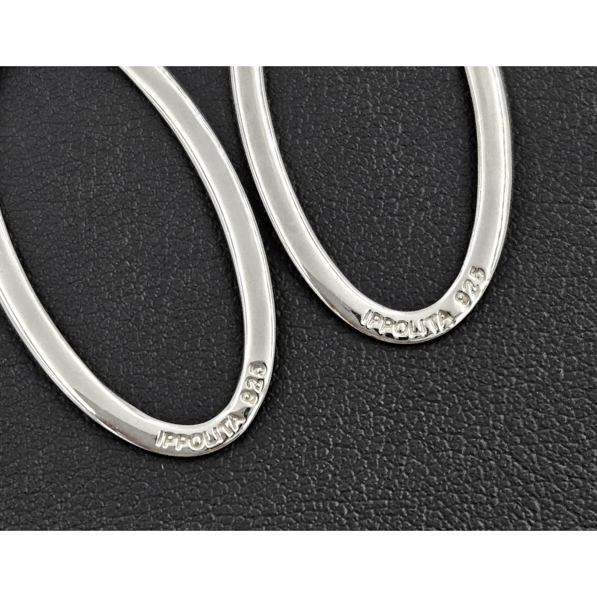 Ippolita Jewelry Designer Ippolita Italy Sterling Modernist Earrings