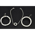Ippolita Jewelry Retired Designer Ippolita Italy Sterling Modernist Bracelet & Earrings Set