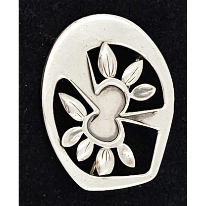 Janiyé Miye Matsukata Jewelry Superb Janiyé Miye Matsukata Sterling Modernist Brooch Circa 1950&