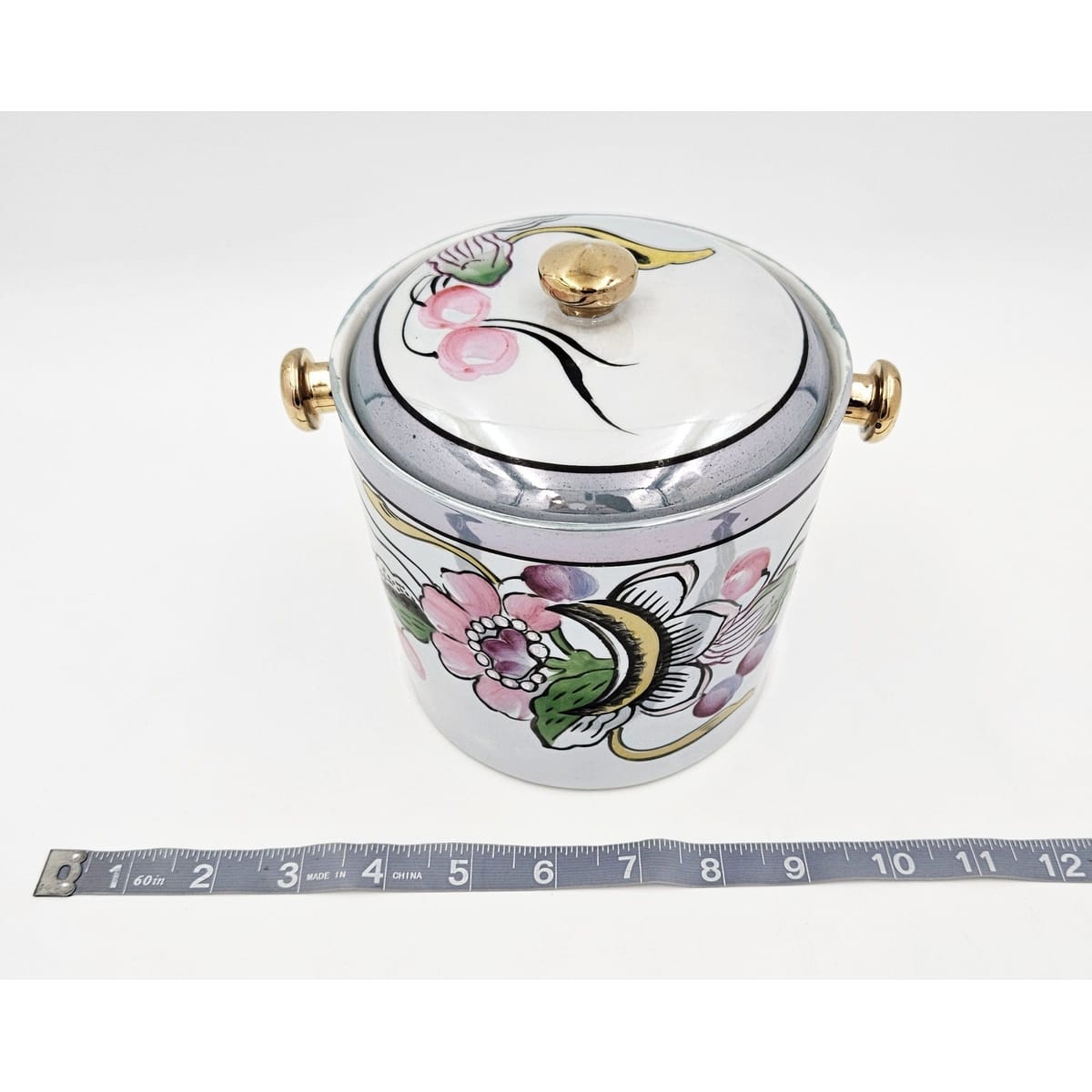 Japan Barware Vintage Japanese Porcelain Ice Bucket