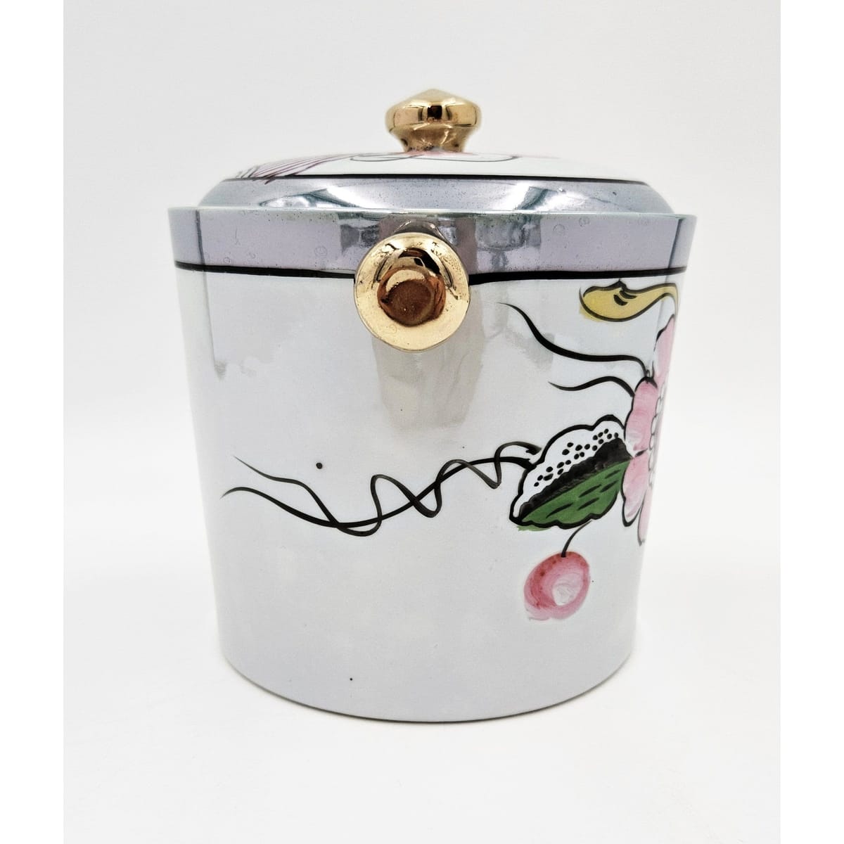 Japan Barware Vintage Japanese Porcelain Ice Bucket