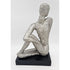Jaru Sculpture Restored Jaru California Modernist Androgenous Human Sculpture 1986