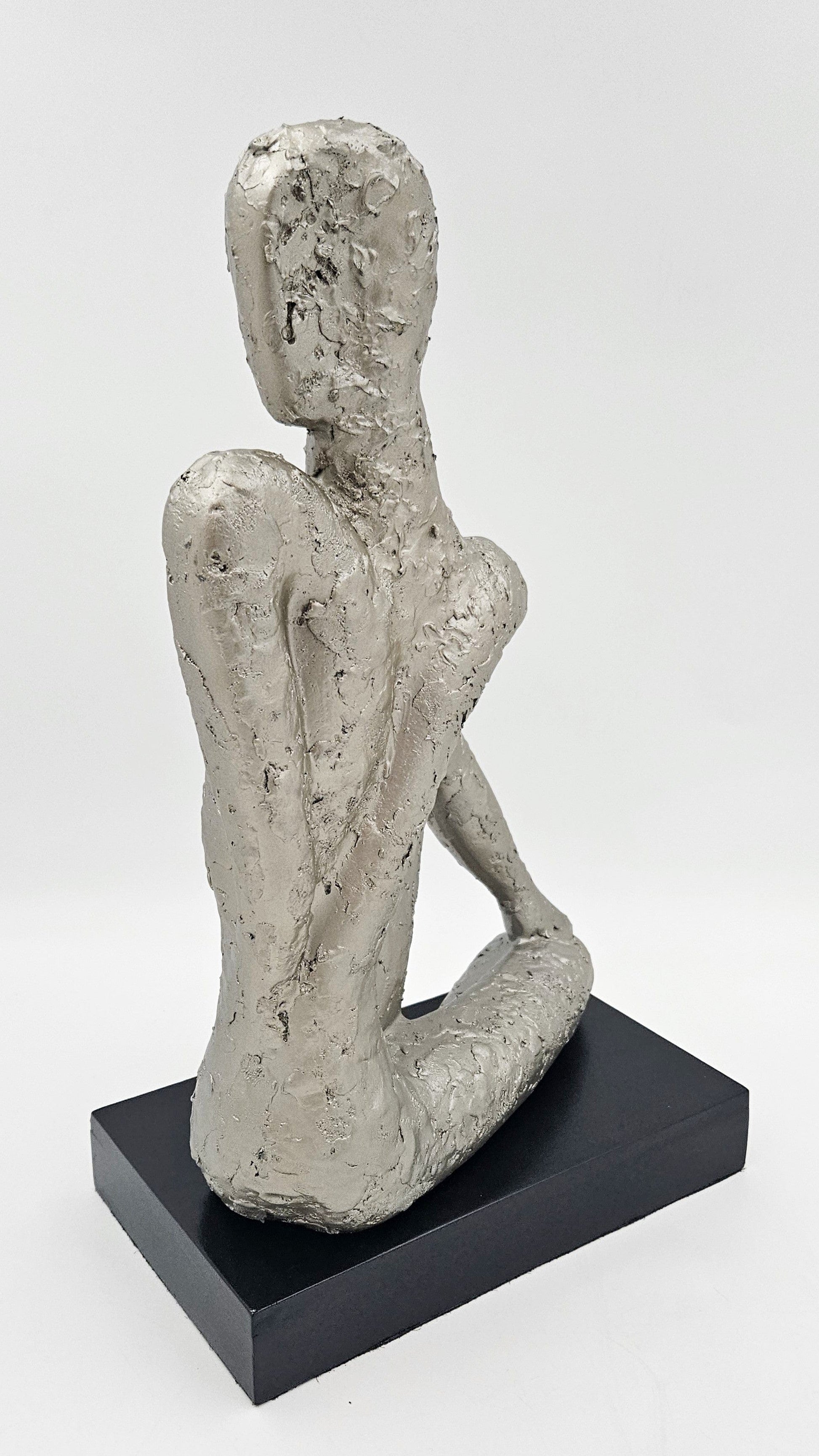 Jaru Sculpture Restored Jaru California Modernist Androgenous Human Sculpture 1986