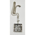 Jens Gudjonsson Jewelry Rare Jens Guðjónsson Iceland Sterling Brutalist XL Pendant Necklace 1960/70s
