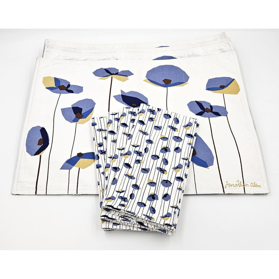Jonathan Adler Home Decor Jonathan Adler Placemats and Napkins Set NOS NWT