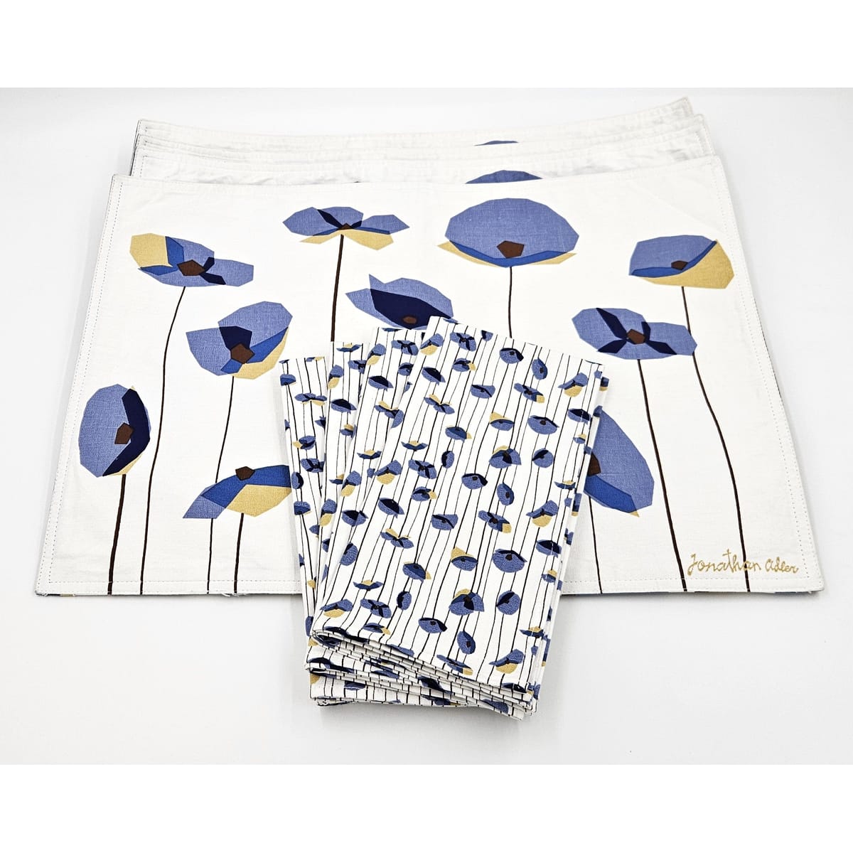 Jonathan Adler Home Decor Jonathan Adler Placemats and Napkins Set NOS NWT