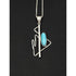 Julie Sandlau Jewelry Denmark Julie Sandlau Retired Modernist Abstract Sterling Necklace
