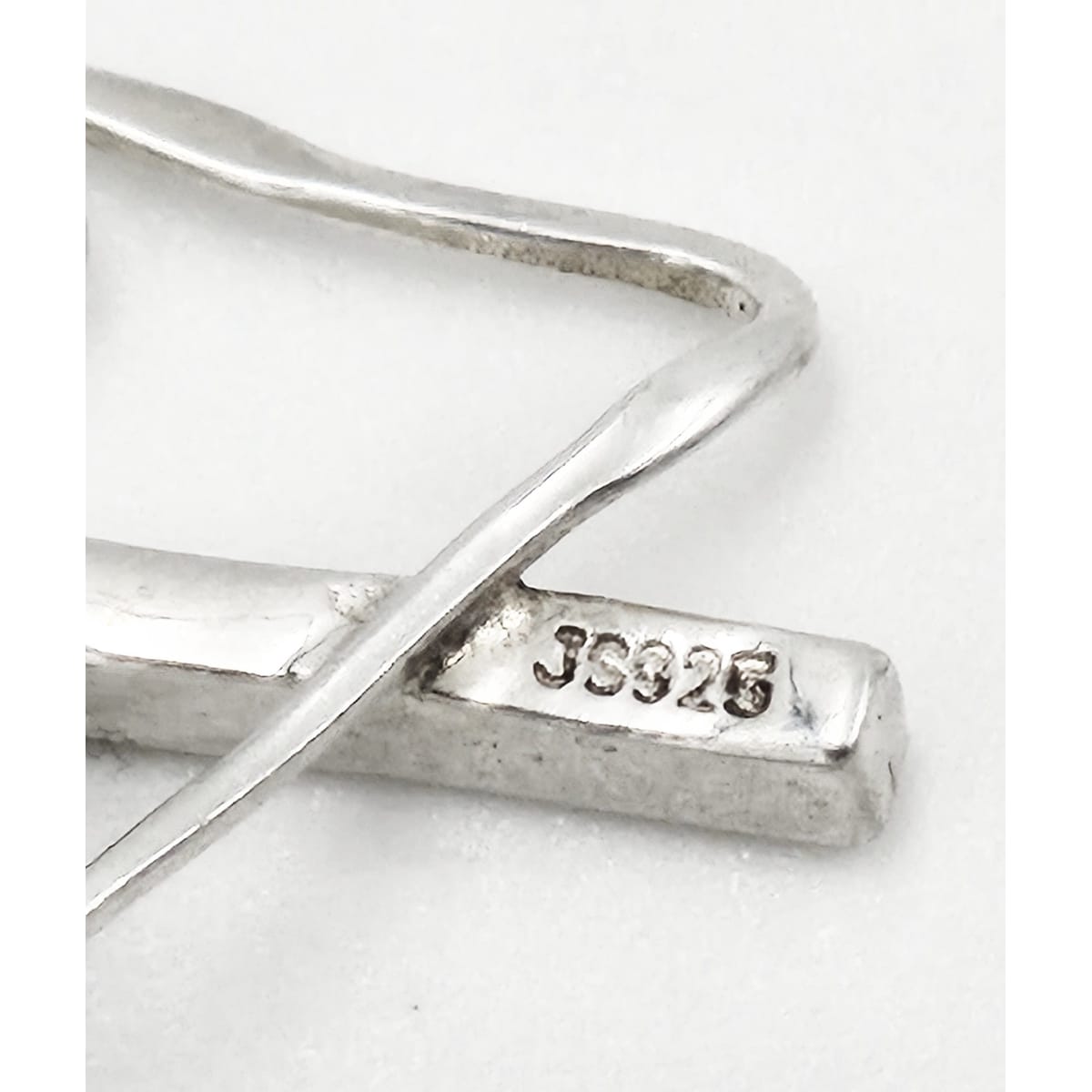 Julie Sandlau Jewelry Denmark Julie Sandlau Retired Modernist Abstract Sterling Necklace
