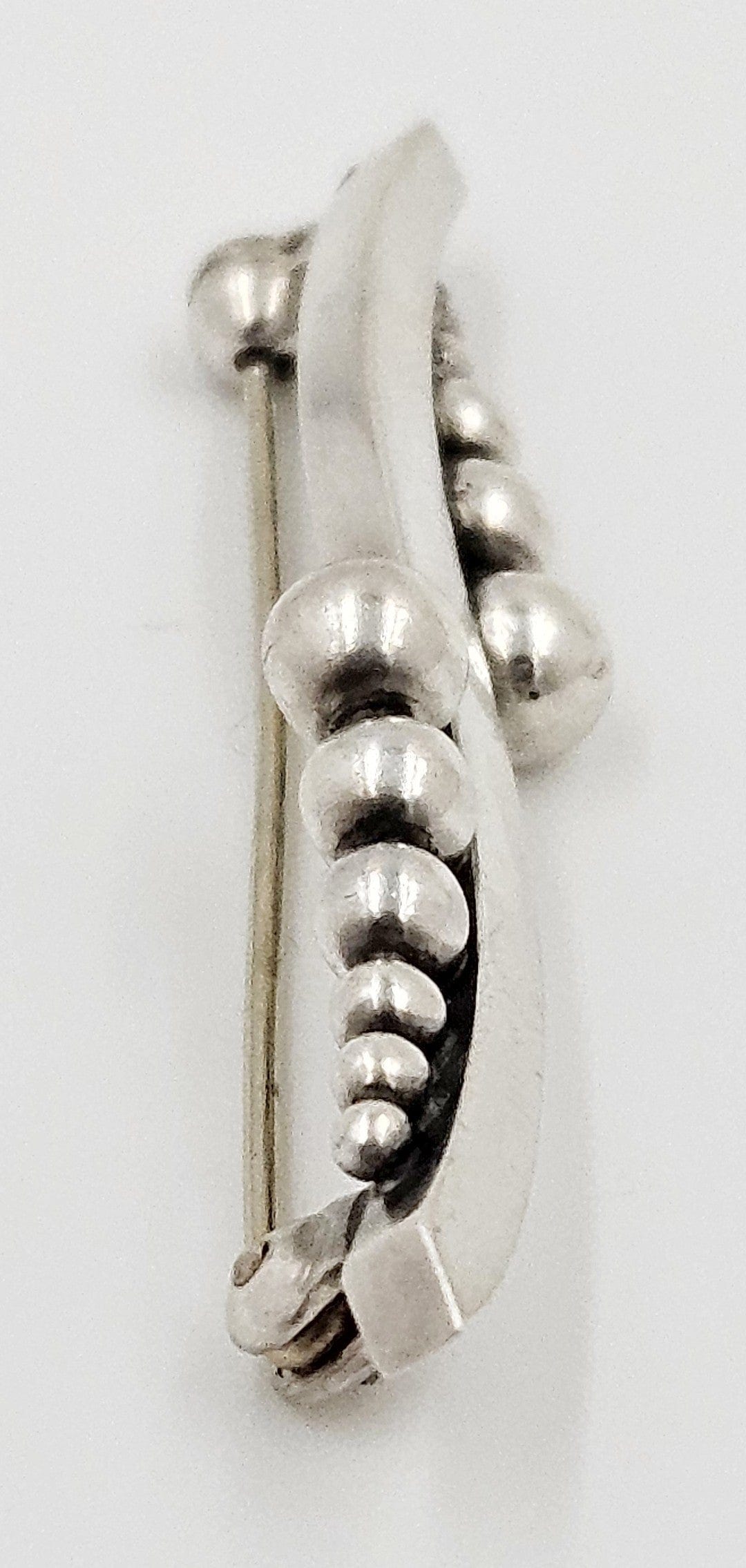 Just A Denmark Jewelry Just Andersen Just A Danmark Modernist Sterling Brooch # 181 Circa 1940s