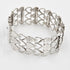Just Andersen Denmark Jewelry Rare Just Andersen Just A Denmark Sterling Hearts Panel Link Bracelet C. 1940s