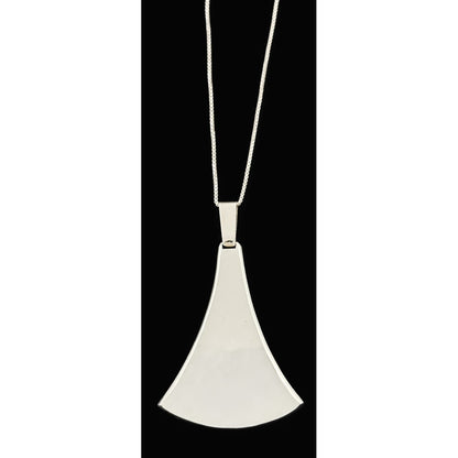 Kaj Faale Larsen Jewelry Super RARE Kaj Faale Larsen Norway 925S Viking Axe Head Necklace - Circa 1960&
