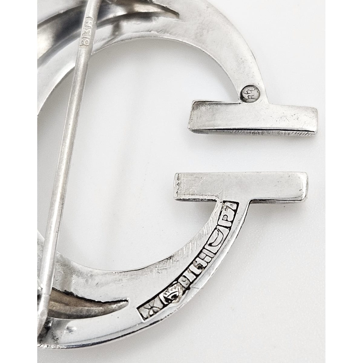 Kalevala Koru Jewelry Kalevala Koru Finland Sterling Silver Scandinavian Viking Brooch Circa 1968