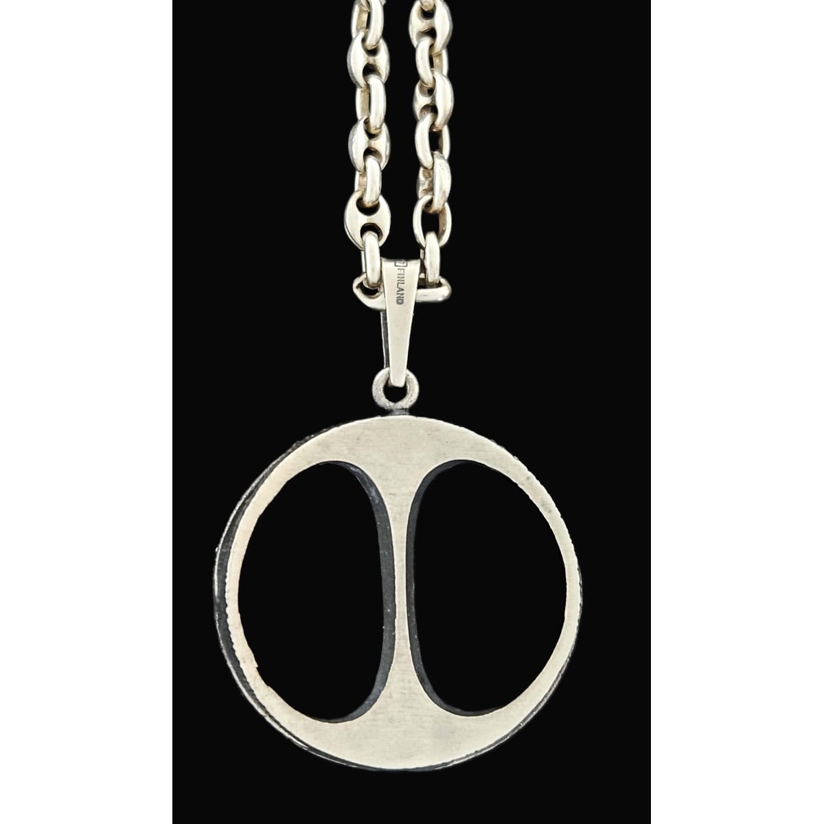 Karl Laine Jewelry Finnish Designer Karl LAINE Modernist Sterling Pendant Necklace 1973