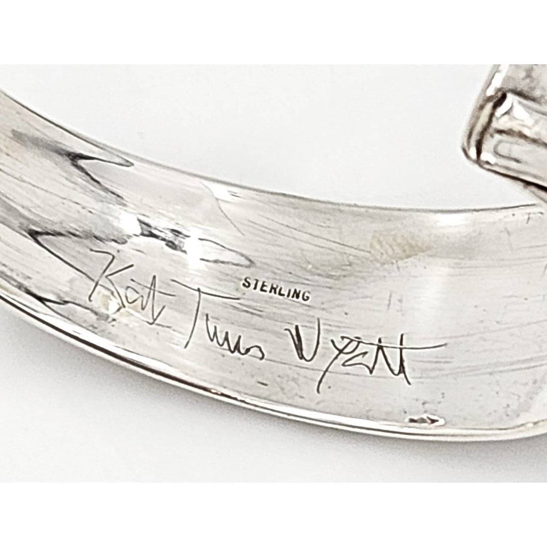Katz Turner Wyatt Jewelry Designer Katz Turner Wyatt Sterling &amp; Enamel Bracelet &amp; Earring Set