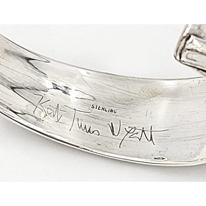 Katz Turner Wyatt Jewelry Designer Katz Turner Wyatt Sterling &amp; Enamel Bracelet &amp; Earring Set