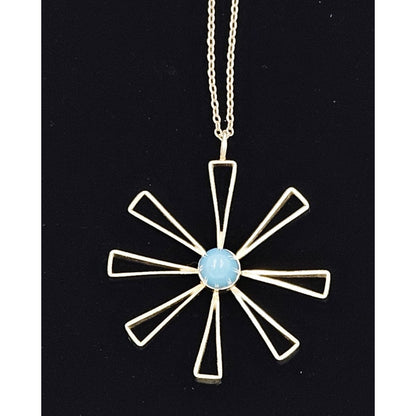 Kultaseppa Salovaara Jewelry Sterling Abstract Modernist 3-D Pendant Necklace Kultaseppa Salovaara Finland 1960s