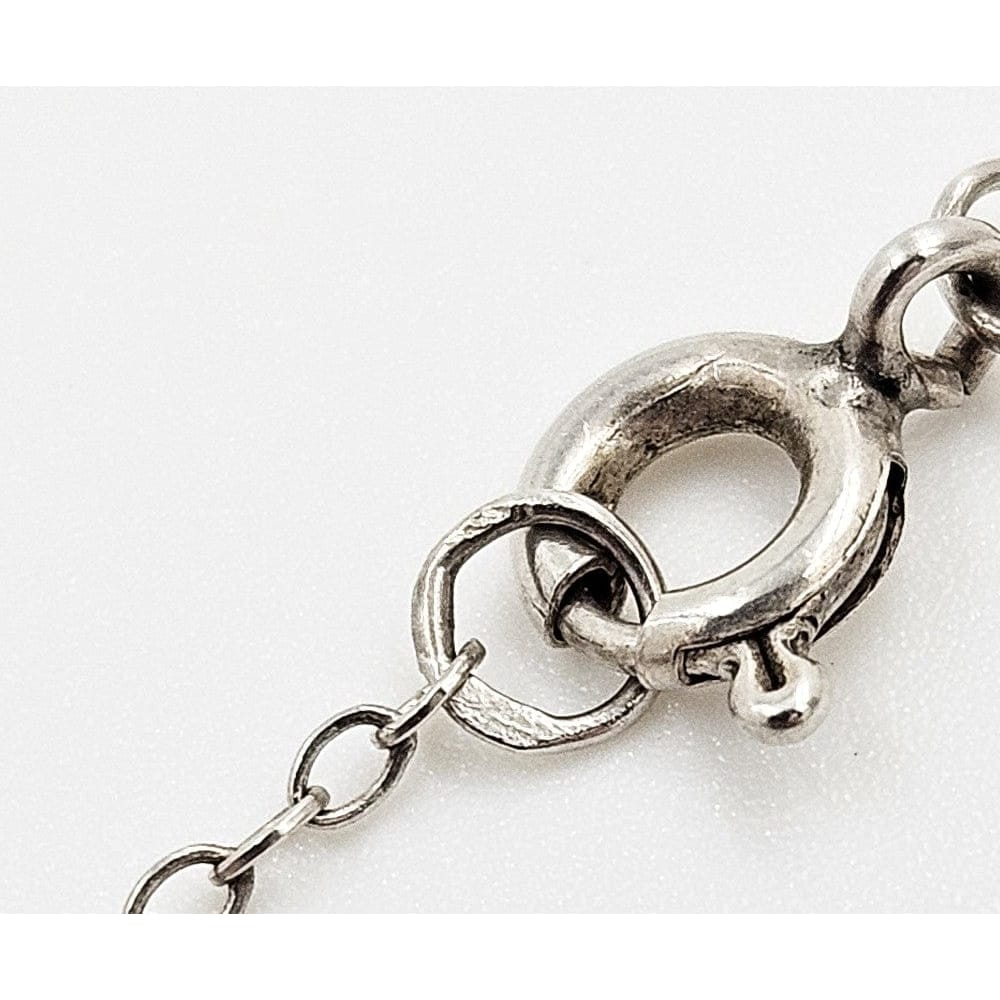 Kultaseppa Salovaara Jewelry Sterling Abstract Modernist 3-D Pendant Necklace Kultaseppa Salovaara Finland 1960s