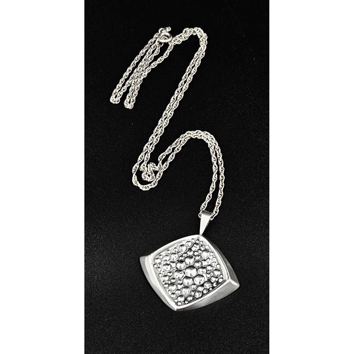 Kupittaan Kulta Jewelry Finland Elis Kauppi Kupittaan Kulta Modernist Bubbles Sterling Necklace