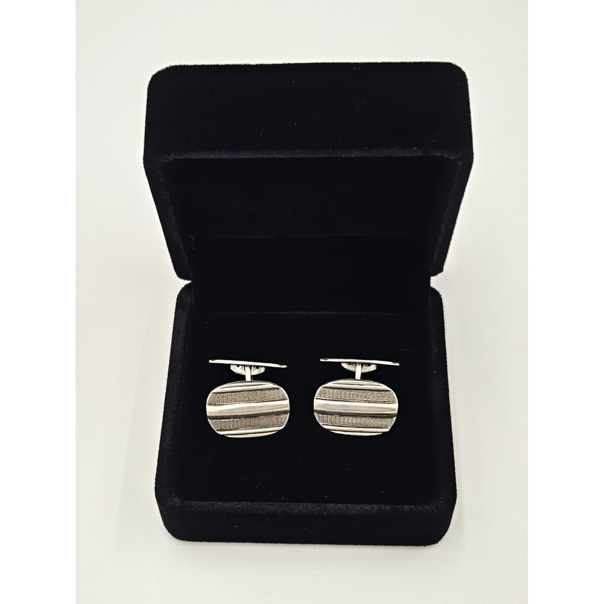 Laurits Nørgåard Jewelry Laurits Nørgåard Denmark Sterling Silver Modernist Cufflinks Circa 1920/30&
