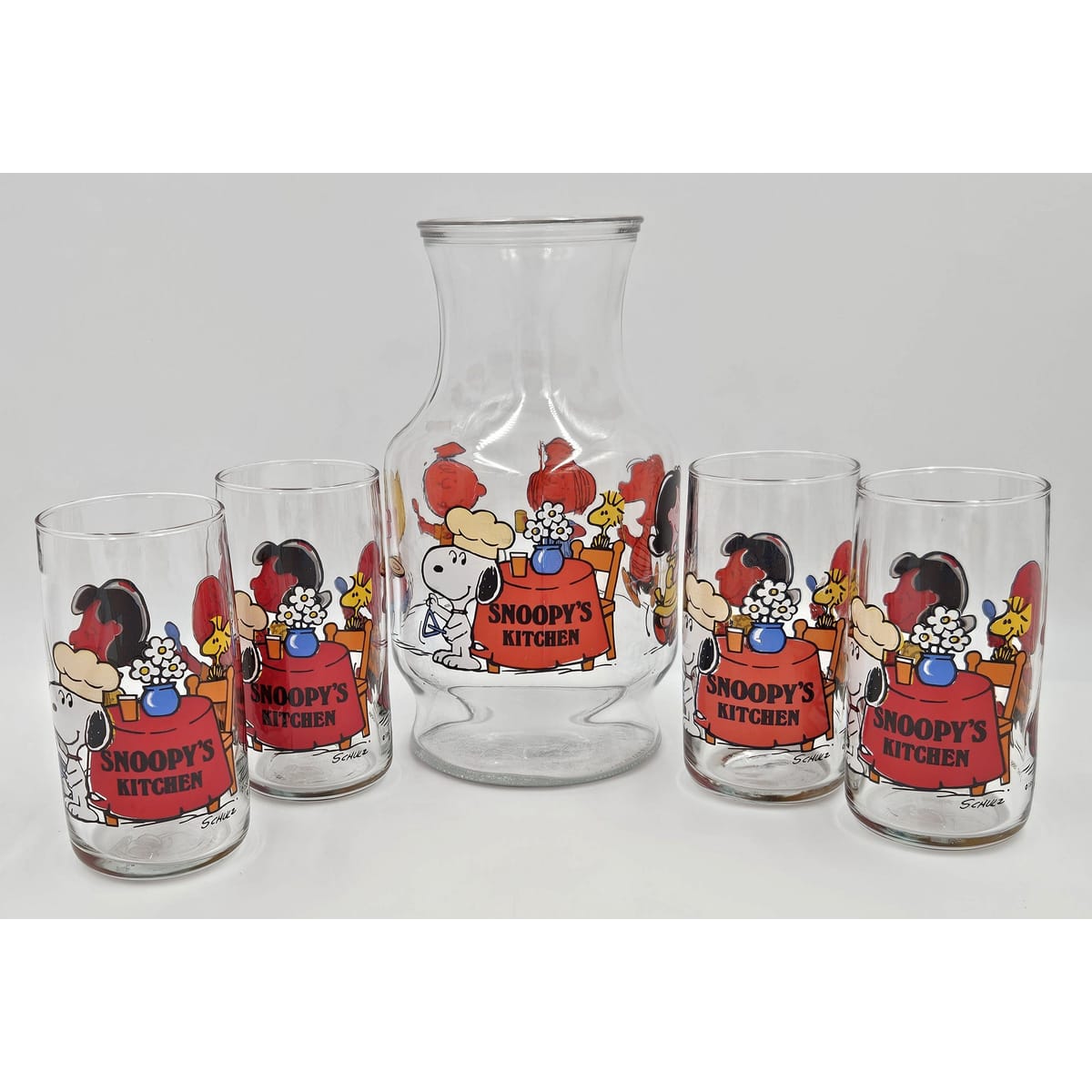 Libbey Barware UFS Charles Schultz Peanuts Snoopy&