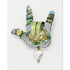 LizTech Jewelry Rare LizTech Retired Sign Language "I Love You" XL Brooch Pin  Circa 2004