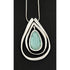 Luli Hammerstein Jewelry Luli Hammersztein Sterling Roman Glass Modernist Necklace 1980s