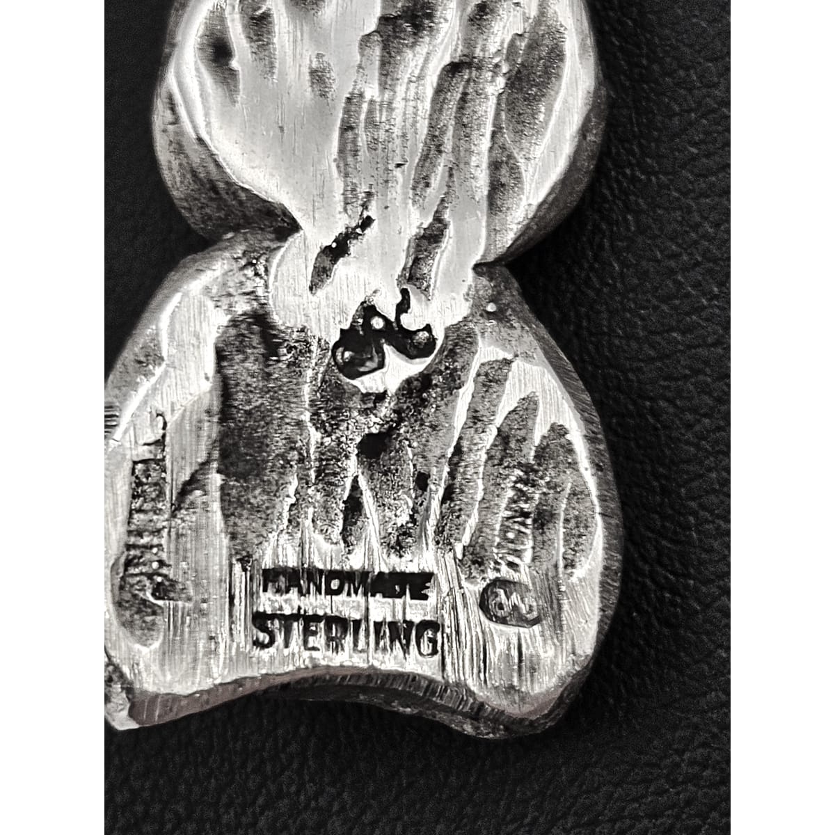 Manhattan Platinum Products Jewelry Manhattan Platinum Products Sterling Silver Owl Pendant Necklace Circa 1960&